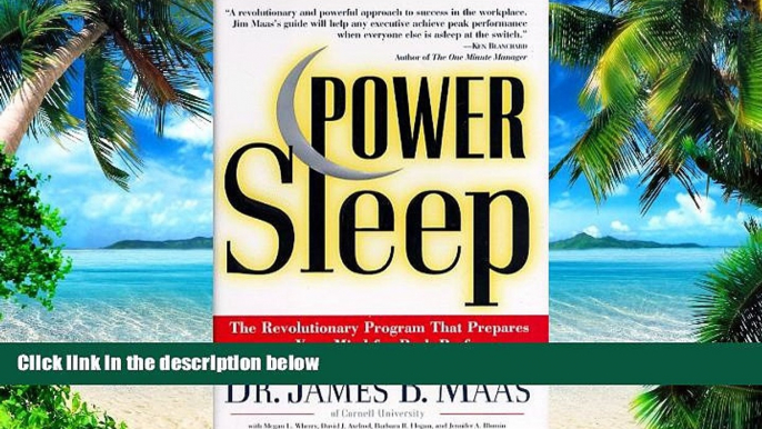 Big Deals  Power Sleep: The Revolutionary Program That Prepares Your Mind for Peak Performance