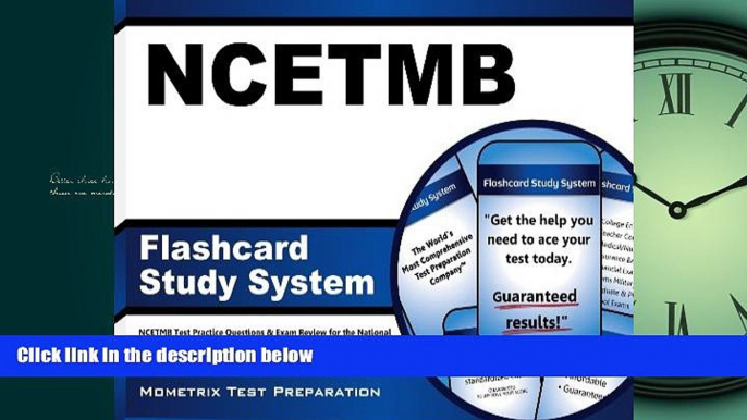 Online eBook NCETMB Flashcard Study System: NCETMB Test Practice Questions   Exam Review for the