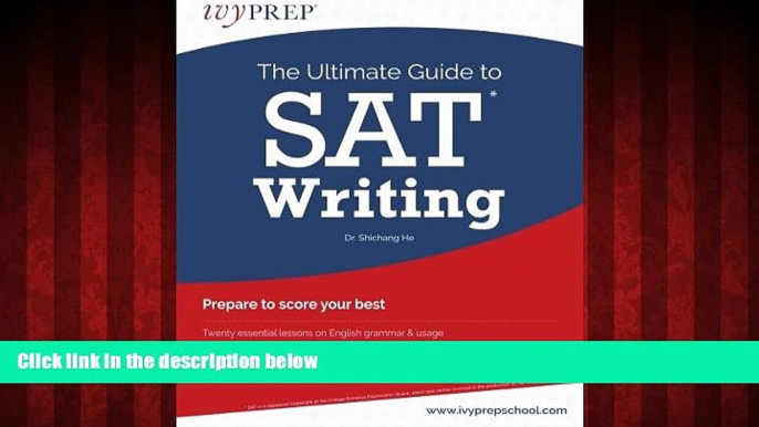 Choose Book The Ultimate Guide to SAT Writing