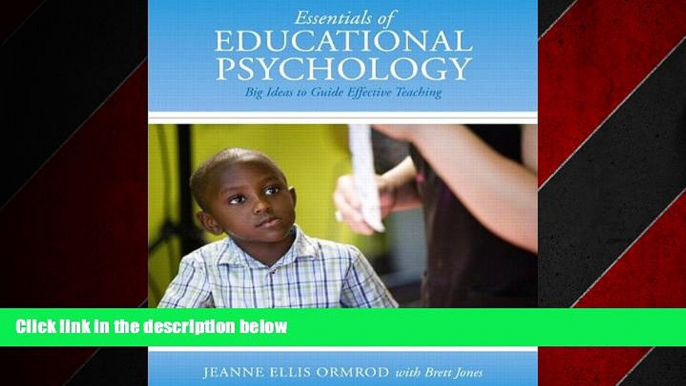 Pdf Online Essentials of Educational Psychology: Big Ideas to Guide Effective Teaching, Enhanced