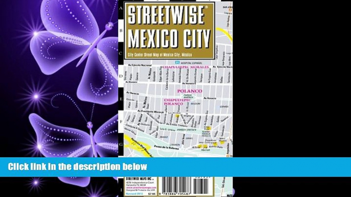 different   Streetwise Mexico City Map - Laminated City Center Street Map of Mexico City, MX -