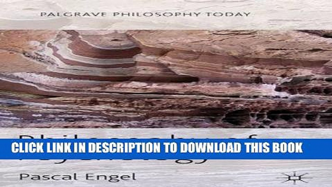 Collection Book Philosophy of Psychology