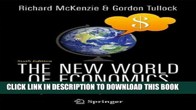 [PDF] The New World of Economics: A Remake of a Classic for New Generations of Economics Students