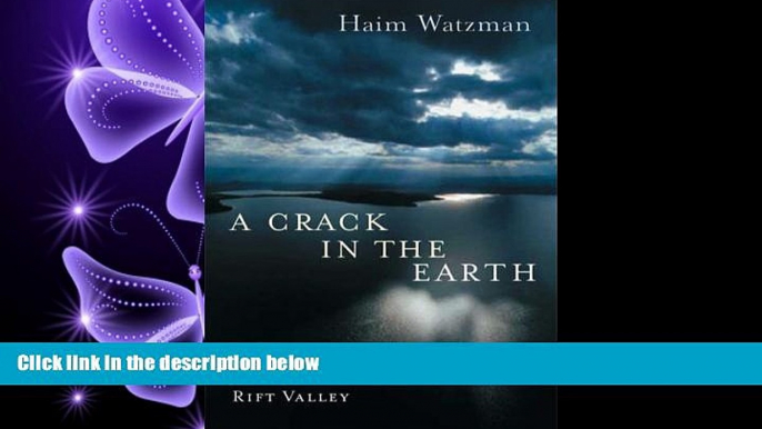 there is  A Crack in the Earth: A Journey up Israel s Rift Valley