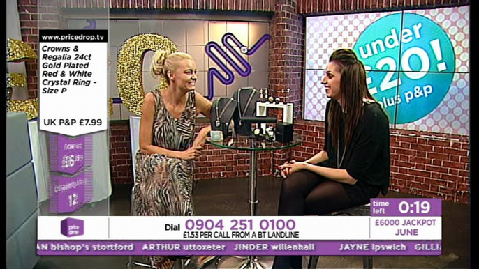 Lisa Brash & her Assistant on Pricedrop tv 8th June 2013 part 5