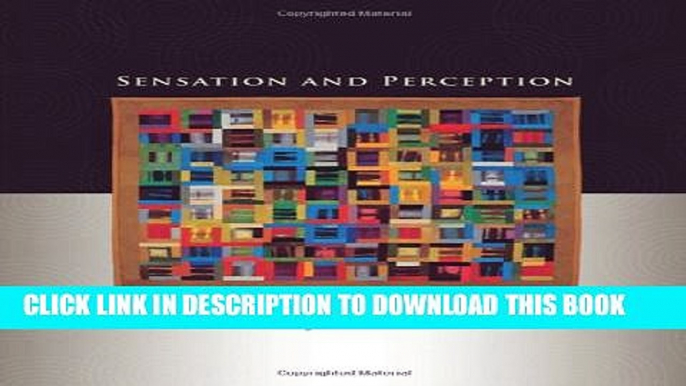 Collection Book Sensation and Perception, 8th Edition