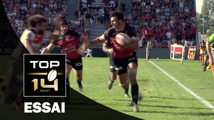 TOP 14 ‐ Essai Charles OLLIVON (RCT) – Toulouse-Toulon – J4 – Saison 2016/2017