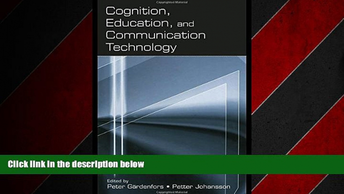 Online eBook Cognition, Education, and Communication Technology