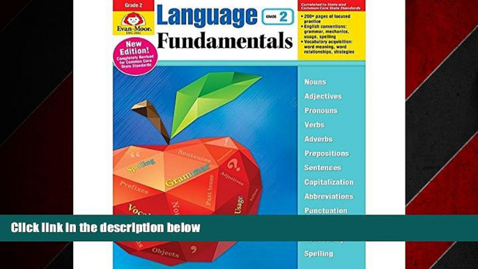 Popular Book Language Fundamentals: Common Core Edition, Grade 2