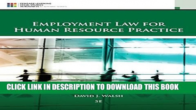 [PDF] Employment Law for Human Resource Practice Popular Colection