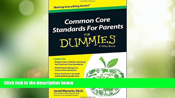 Big Deals  Common Core Standards For Parents For Dummies  Best Seller Books Best Seller