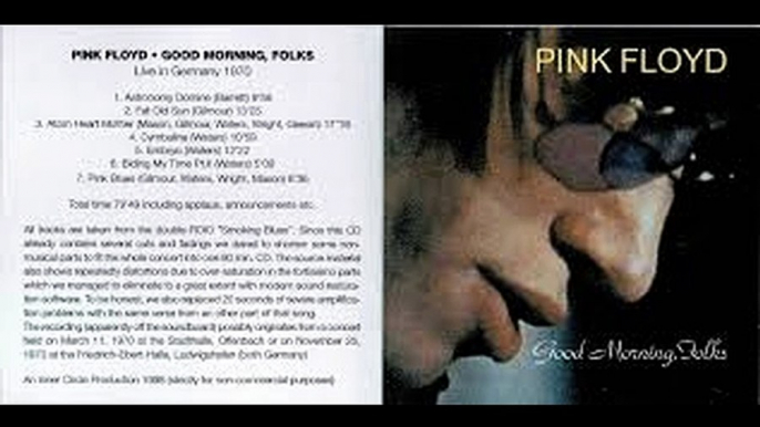 Pink Floyd - bootleg Good morning folks 11-21-1970 part one