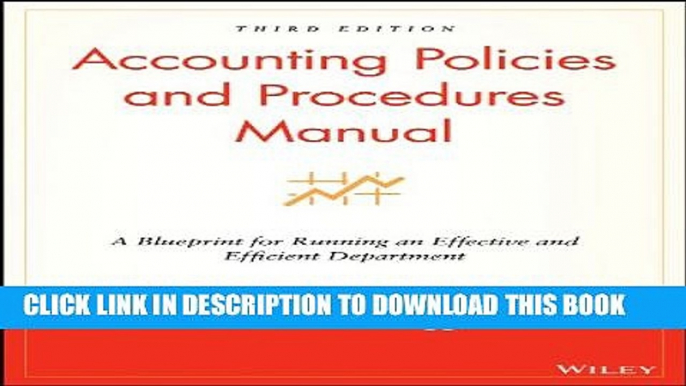 Collection Book Accounting Policies and Procedures Manual: A Blueprint for Running an Effective