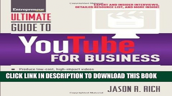 Collection Book Ultimate Guide to YouTube for Business (Ultimate Series)