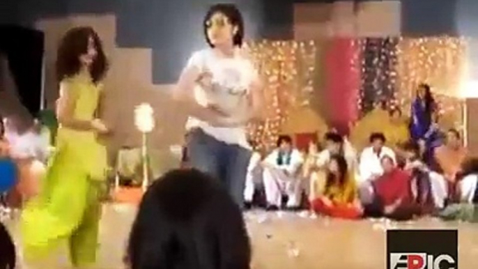 Young Indian Girls Dancing In Marriage