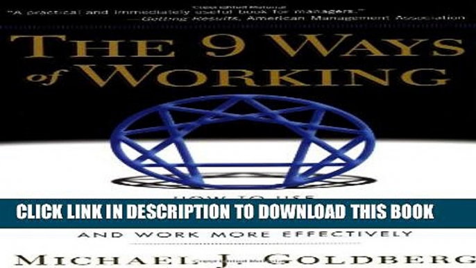 Collection Book The 9 Ways of Working: How to Use the Enneagram to Discover Your Natural Strengths