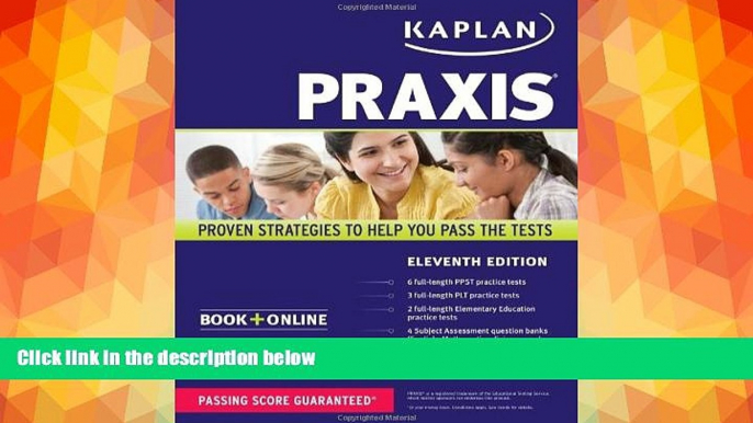 different   PRAXIS: Book + Online (Kaplan Test Prep)