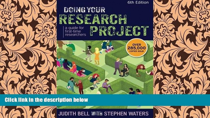 behold  Doing Your Research Project: A Guide For First-Time Researchers