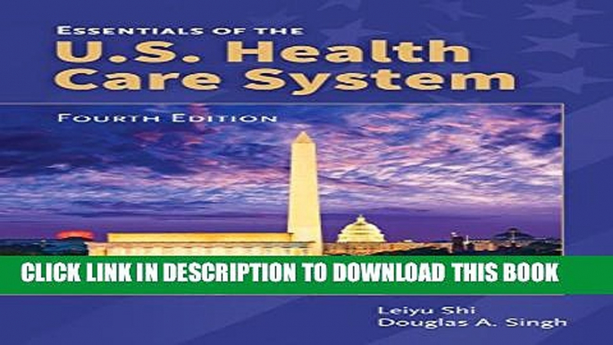 Collection Book Essentials of the U.S. Health Care System