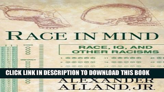 New Book Race in Mind: Race, IQ, and Other Racisms