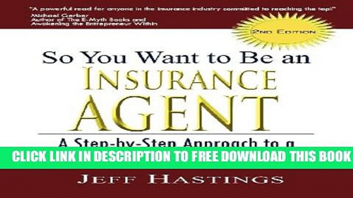 Collection Book So You Want to Be an Insurance Agent 2nd Edition