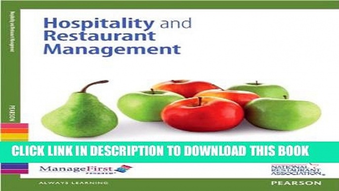 Collection Book ManageFirst: Hospitality and Restaurant Management with Answer Sheet (2nd Edition)