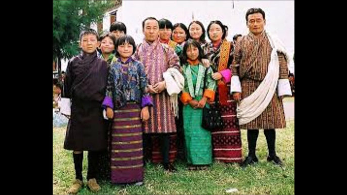 世界約190か国　民族衣装シリーズ　南アジア　ブータン　national costume　Kingdom of Bhutan