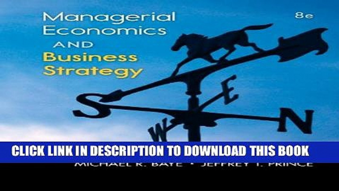 [PDF] Managerial Economics   Business Strategy (Mcgraw-Hill Economics) [Full Ebook]