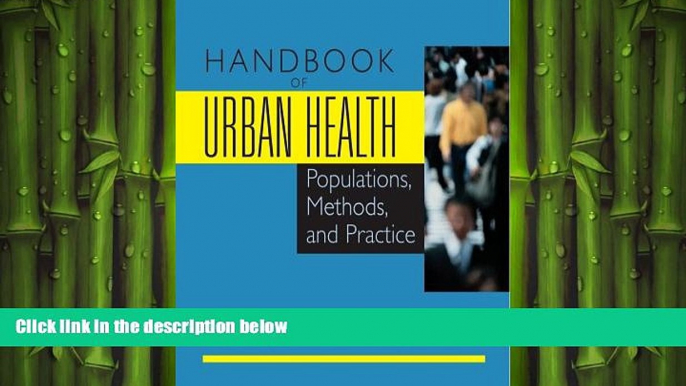 different   Handbook of Urban Health: Populations, Methods, and Practice