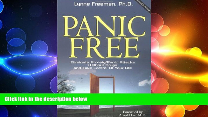 Big Deals  Panic Free : Eliminate Anxiety / Panic Attacks Without Drugs and Take Control of  Your