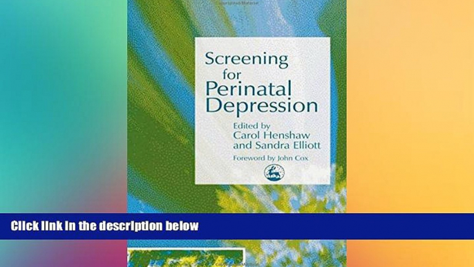 Big Deals  Screening for Perinatal Depression  Free Full Read Best Seller