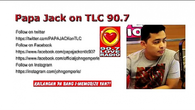 Papa Jack TLC Love Radio September 14, 2016 Part 1