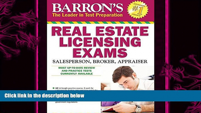 complete  Barron s Real Estate Licensing Exams, 10th Edition (Barron s Real Estate Licensing