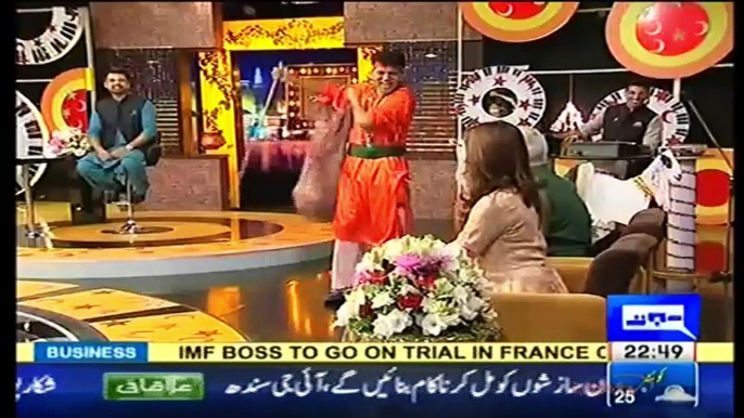 Joggi Baba, Mazaaq Raat Eid Special 13 September 2016 - Om Puri - Mehwish Hayat - Dunya News -