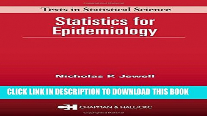 [PDF] Statistics for Epidemiology Popular Online