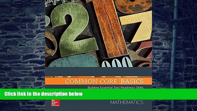 Must Have PDF  Common Core Basics, Mathematics Core Subject Module (BASICS   ACHIEVE)  Free Full