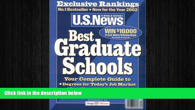 Must Have PDF  Best Graduate Schools 2002  Free Full Read Most Wanted