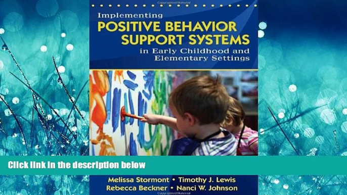 Online eBook Implementing Positive Behavior Support Systems in Early Childhood and Elementary