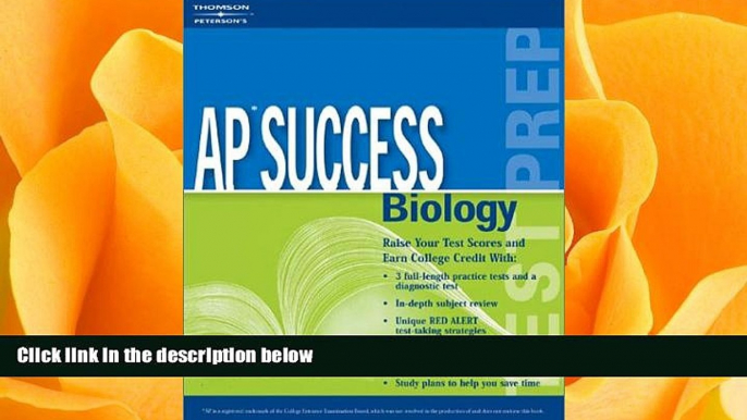 READ book  AP Success - Biology, 5th ed (Peterson s Master the AP Biology)  FREE BOOOK ONLINE