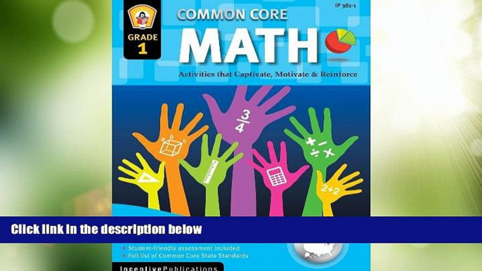 Big Deals  Common Core Math Grade 1: Activities That Captivate, Motivate   Reinforce  Best Seller