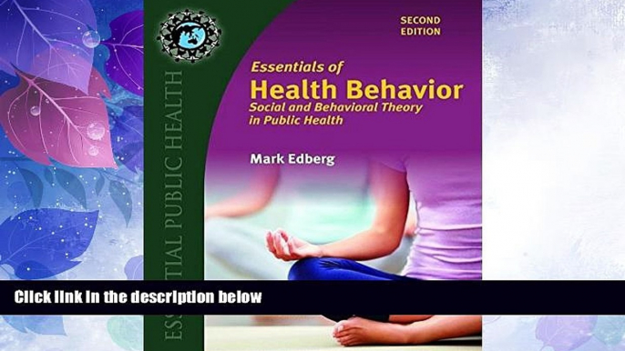 Big Deals  Essentials Of Health Behavior (Essential Public Health)  Best Seller Books Best Seller