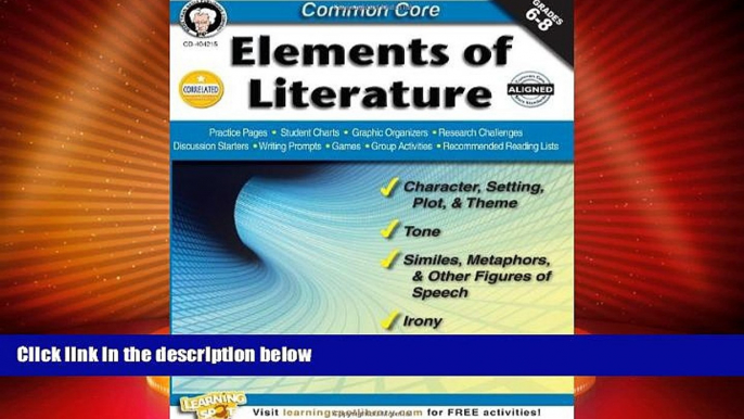 Big Deals  Common Core: Elements of Literature, Grades 6 - 8  Best Seller Books Best Seller