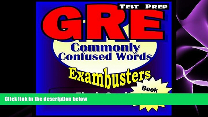 READ book  GRE Test Prep Commonly Confused Words Review--Exambusters Flash Cards--Workbook 4 of