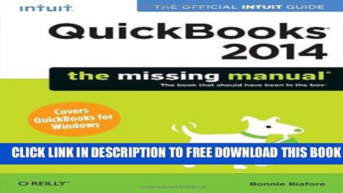 Collection Book QuickBooks 2014: The Missing Manual: The Official Intuit Guide to QuickBooks 2014