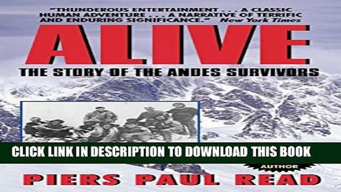 Collection Book Alive: The Story of the Andes Survivors