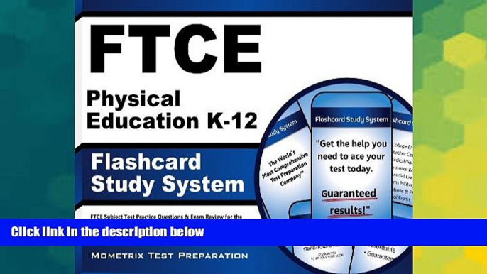 Big Deals  FTCE Physical Education K-12 Flashcard Study System: FTCE Test Practice Questions