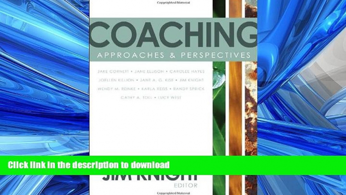 FAVORIT BOOK Coaching: Approaches   Perspectives READ EBOOK