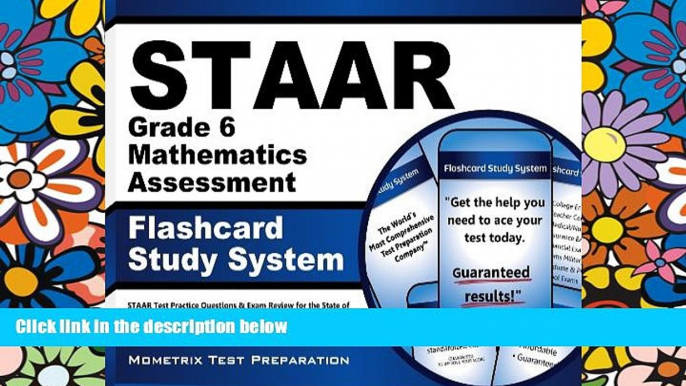 Big Deals  STAAR Grade 6 Mathematics Assessment Flashcard Study System: STAAR Test Practice