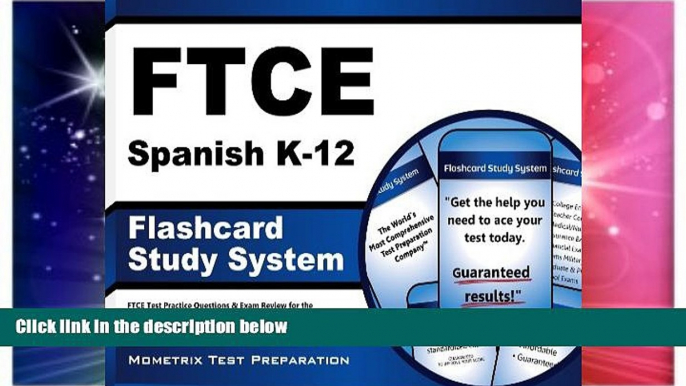 Big Deals  FTCE Spanish K-12 Flashcard Study System: FTCE Test Practice Questions   Exam Review