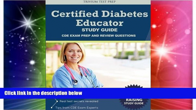 Big Deals  Certified Diabetes Educator Study Guide: CDE Exam Prep and Review Questions  Best